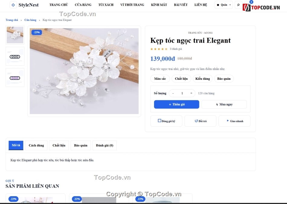 web php,website thời trang,bán website